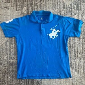 Beverly Hills Polo Club Men's Blue Polo-shirts